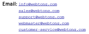 contact emails